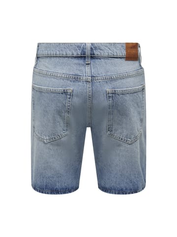 Only&Sons Short in Light Blue Denim
