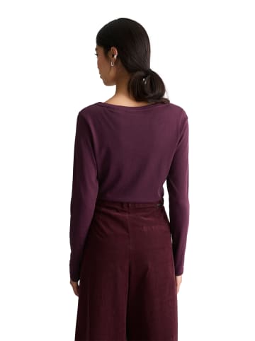 Marc O'Polo DENIM Longsleeve slim in Mahagony Jam