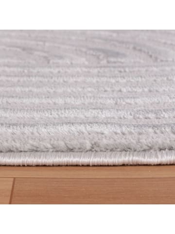 Teppich Boss Kurzflor Teppich Sahara 1112, Läufer - Silber