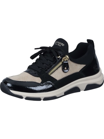 remonte Schnürschuhe, Sneakers Low in black/jute/schwarz/schwarz