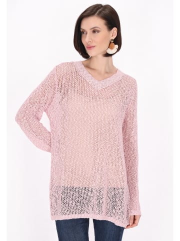 VIRITA Women Sweater in Rose Multicolor