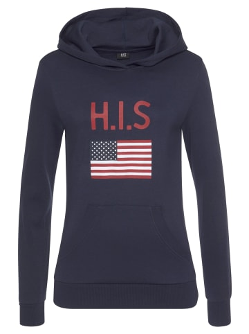 H.I.S Kapuzensweatshirt in marine