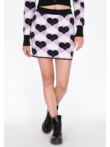 myMo ROCKS Skirt in black lilac
