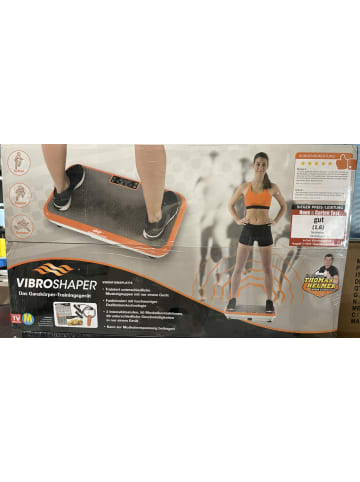 VibroShaper Vibro Shaper Vibrationsplatte Fitness Vibrationsplatte in Orange