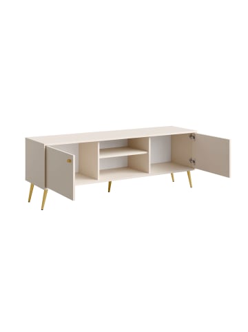 Feldmann-Wohnen Lowboard Rose sandbeige 156 / 40,5 / 54cm