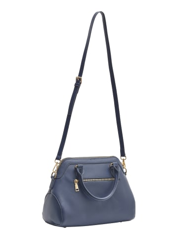 Usha Damen Handtasche in Grau Blau
