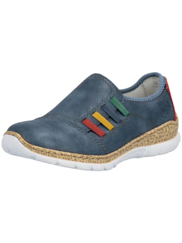 rieker Slipper in blau