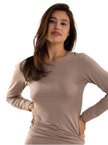 Nina von C. Langarm Shirt in noisette