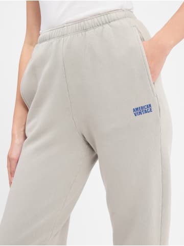American Vintage Jogginghose Izubird in hellgrau