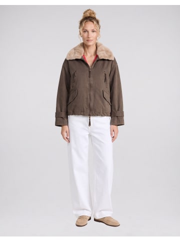BLONDE No.8 Jacke TYRA II in BROWN TAUPE