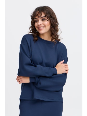 Fransa Strickpullover in Blau