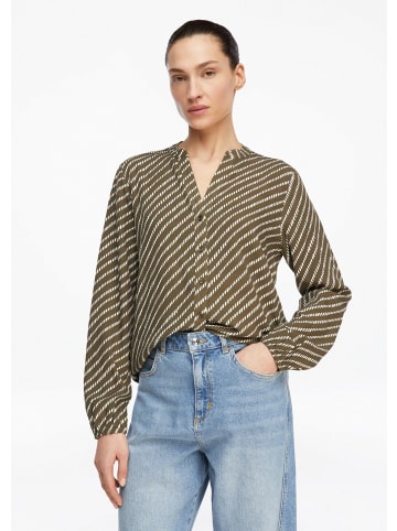 comma Bluse in 79A1_olivgrün