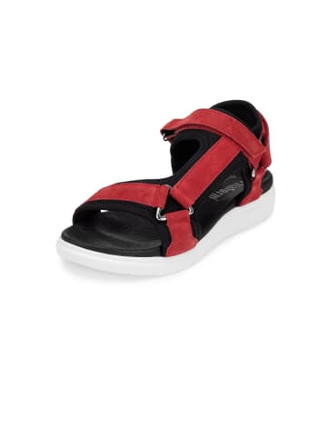 VITAFORM Veloursleder Sandalen in rot