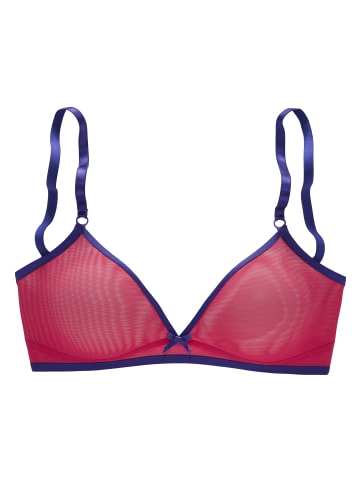 Vivance Bralette-BH in pink-blau