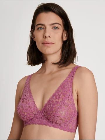 Calida Spitzen-BH in red violet