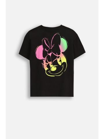 Coccodrillo T-Shirt mit kurzen Ärmeln in schwarz
