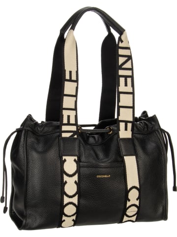 COCCINELLE Shopper 2Day Signature 1102 in Noir