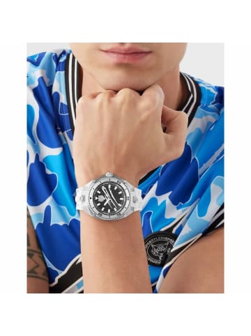 Plein Sport Analoguhr für Erwachsene in schwarz