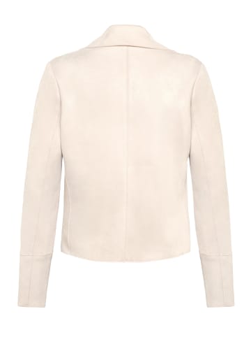 CARTOON Blazer-Jacke mit offenem Saum in beige