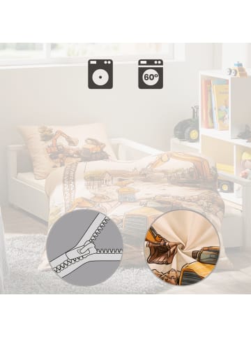 Erwin Müller Renforcé Kinder-Bettwäsche in sand