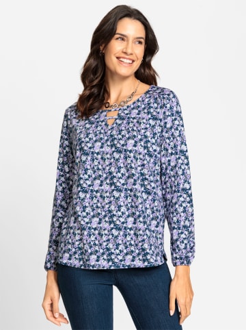 WITT WEIDEN Print-Shirt in flieder-lavendel-bedruckt