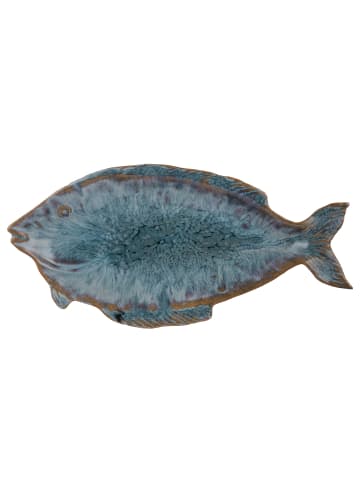 Butlers Deko-Teller TAVERNA Fisch in Blau