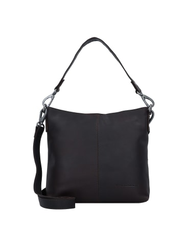 The Chesterfield Brand Wax Pull Up Schultertasche Leder 25 cm in braun