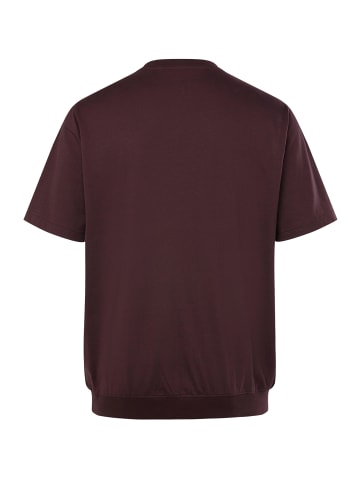 JP1880 Kurzarm T-Shirt in aubergine