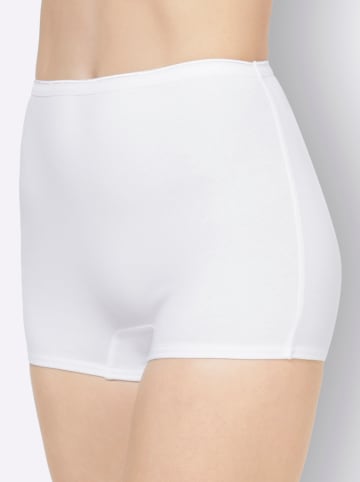WITT WEIDEN Panty in 2x hellgrau-geringelt + 2x weiß