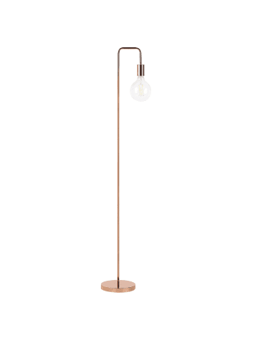 Beliani Stehleuchte SAVENA in Kupfer - (W) 20 x (H) 140 x (L) 14 cm