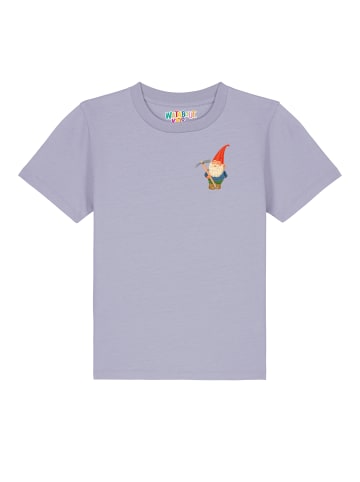 wat? Apparel T-Shirt Gartenzwerg in Lavender