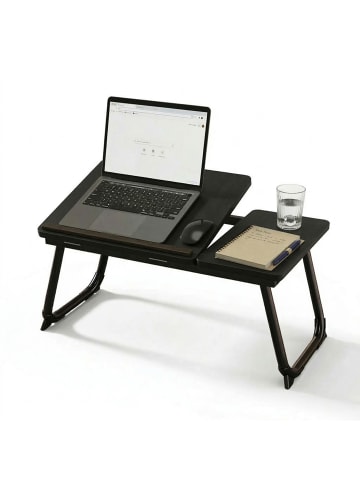 relaxdays Laptoptisch in Schwarz