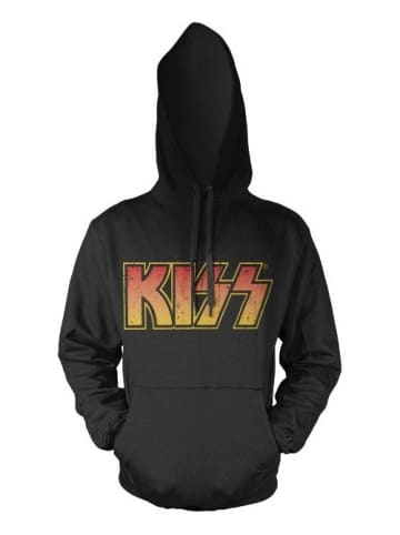 Kiss Hoodie in Schwarz