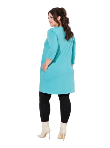Ulla Popken Longshirt in türkisgrün