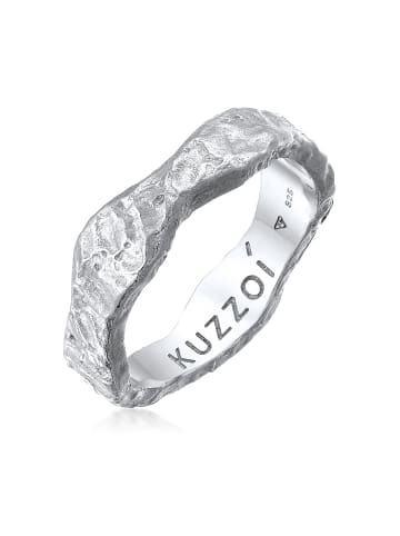 KUZZOI Ring 925 Sterling Silber in Silber