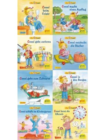 Carlsen Buch - Pixi-8er-Set 220: Neues von Conni (8x1 Exemplar), 8 Teile