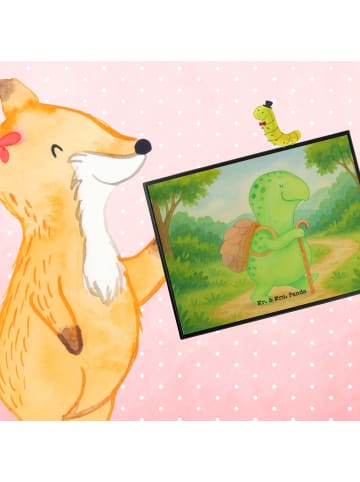 Mr. & Mrs. Panda Schreibunterlage Schildkröte Wanderer Design oh... in Weiß