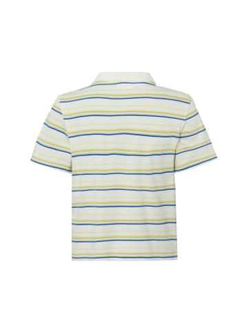 s.Oliver Poloshirt in weiß gelb - 0001