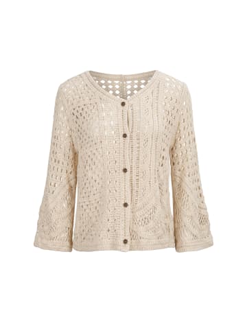 VIRITA Women Cardigan in Beige