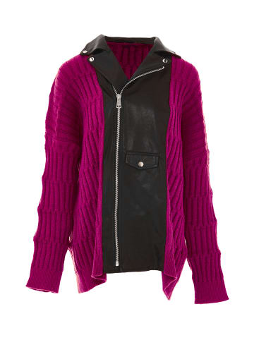 NAEMI Strickjacke in Violett