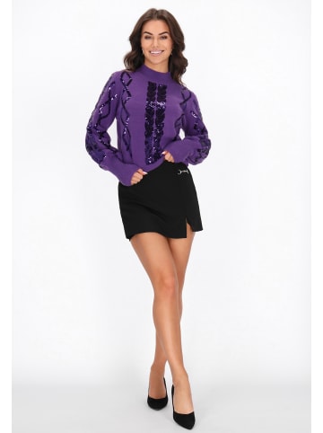 faina Women Sweater in violet