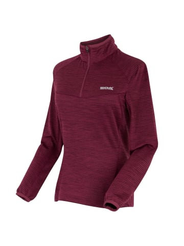 Regatta Shirt Yonder II Powerstretch Midlayer in Dark Pimento