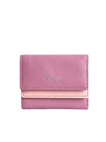 VARGU Echtleder Geldbörse IVENA 1 in mauve - light pink