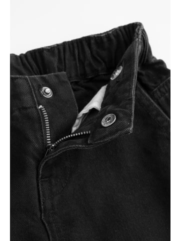 Coccodrillo Jeanshose mit weitem Bein in schwarz