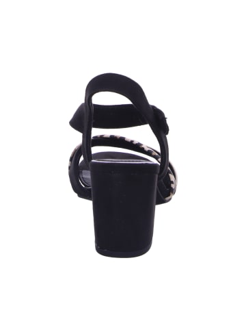 Marco Tozzi Riemchensandaletten in BLACK/LEOPARD