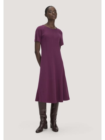 Hessnatur Hessnatur Jersey Kleid Kniebedeckend Slim aus reiner Bio-Baumwolle in fuchsia