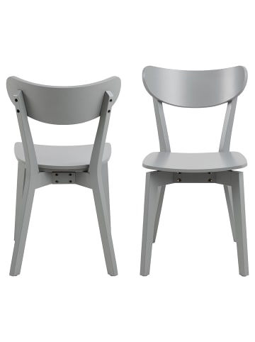 ebuy24 Esszimmerstuhl Roxby Grau 2er Set