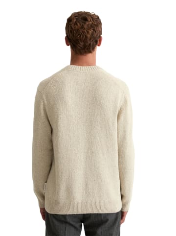 Marc O'Polo V-Neck-Pullover regular in gray silk