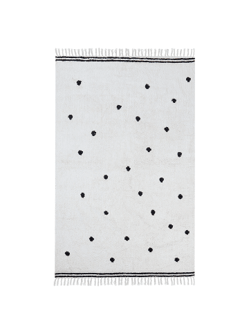 Beliani Kinderteppich LAZA in Weiß - (W) 140 x (L) 200 cm