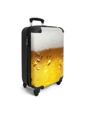 NoBoringSuitCases Suitcase, Handgepäck, Koffer, Trolley, Reisekoffer Abstrakter Bierdruck